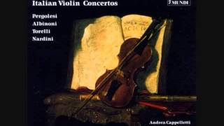 Early Violin Concertos: Albinoni, Nardini, Pergolesi, Torelli