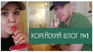 КОРЕЙСКИЙ ВЛОГ #1: Прогулка по Сеулу, Дворец, Мёндон, Уличная Еда, Larva, Парк Йоыдо