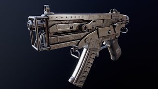 Fallout 4:10mm SMG weapon mod