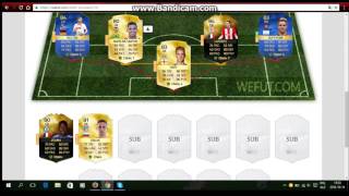 FUT Draft Simulator | FIFA 17 Ultimate Team | WeFUT #1