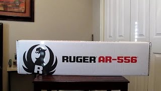 Ruger AR 556 Unboxing and Review