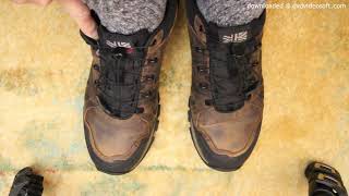 Karrimor Surge Leather Shoes Shoealace Problem
