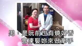 蔡昭南 & 張美智-你是我的全世界 (卡拉塗字_720P)