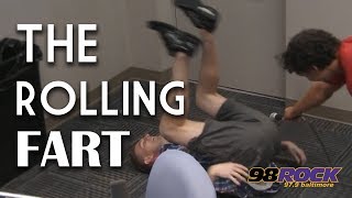 Tim Demonstrates The "Rolling Fart" In Studio