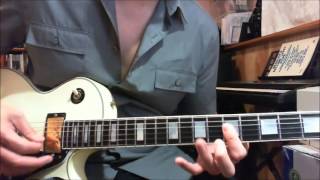 Badlands - The Last Time - Guitar lesson - Intro, verse and chorus
