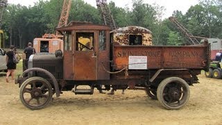 1927 Indiana Truck with 12459 unrestored miles. hauling & dumping dirt. 8/13/2011...