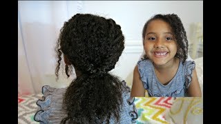 Elegant Ponytail Tutorial for Little Girls