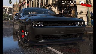 Полицейская погоня за Dodge Challenger Hellcat.Догонялки ГТА 5!