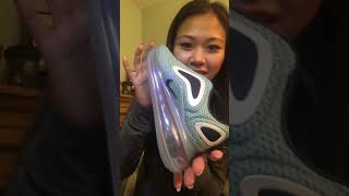 Unboxing: Nike Women’s Air Max 720: “Just Go Bigger” Metallic Silver/Midnight Navy/Northern Lights