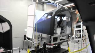 MOTIONFORSIMULATORS.COM - MOTION PLATFORM 3DOF - FLIGHT DECK SOLUTIONS B737 TRAINER