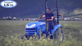 Prezentare Tractor LS J 27 ROPS, 27 CP, motor Mitsubishi
