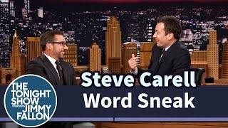 Word Sneak with Steve Carell