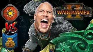 THE REPTILES ELBOW | Lizardmen vs Dwarfs- Total War Warhammer 2