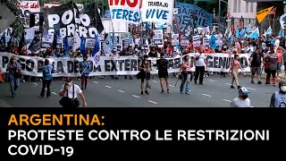 Argentina: proteste contro le restrizioni CoVID-19