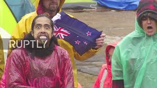 New Zealand: Protest against COVID vaccine mandate continues for sixth day outside parliament
