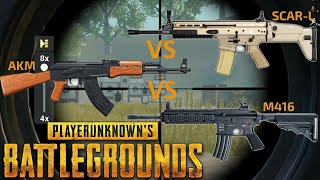 PUBG MOBILE | WHICH ASSAULT AND SNIPER RIFLE IS BEST!?