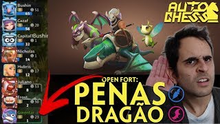 [♟AUTO CHESS] Open Fort de Penas Dragões com 1 de vida! =O