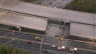 WATCH LIVE: Firefighters, Georgia DOT give update on I-85 collapse