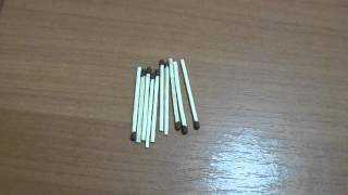 3 Четырехугольника из спичек