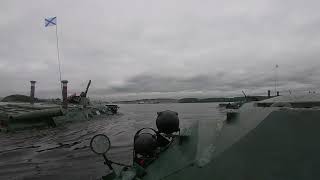 Подготовка личного состава отдельной бригады морской пехоты Северного флота ко Дню ВМФ