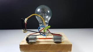 ГЕНЕРАТОР своими руками на 220 ВОЛЬТ| РАБОТАЕТ?
