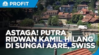 Putra Ridwan Kamil Hilang Saat Berenang di Sungai Aare, Swiss