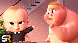 10 Awkward BOSS BABY Moments That Made Kids Scratch Their Heads