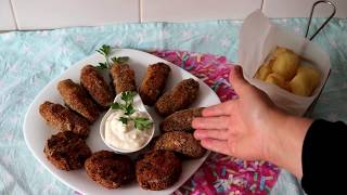 Cuisine algérienne:  Kefta farcis au fromage(  كفتة محشية بي جبن )   - Matbakh kamar
