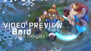 Bard des Neiges Aperçu Skin League of Legends