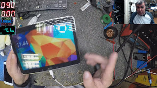 Samsung Tab 4 SM-T535 lines on the screen, a easy repair