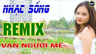 Hoa cau vườn trầu - LK nhạc sống remix gái quê - Người mẫu 2k2 xinh lung linh .