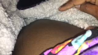 Baby kicking belly movement