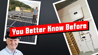 DIY Photo Voltaic (PV): The setup and some unexpected things