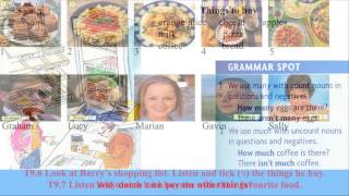 New Headway Elementary Second Edition   Unit 9 Food you like!