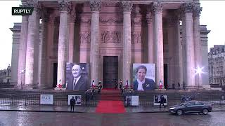 LIVE: Macron and von der Leyen honour Simone Veil and Jean Monnet at the Pantheon