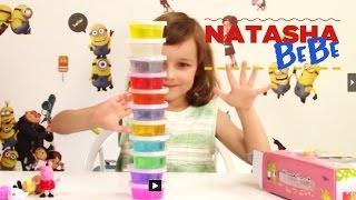 Набор Лизунов Распаковка и Обзор Mud slime Clay Unboxing Unpacking