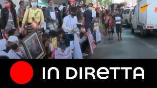 Myanmar, proteste contro il colpo di stato militare