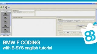 BMW F Coding with E-SYS english tutorial