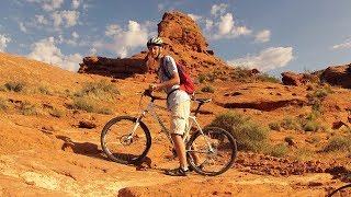 MTB Turtle Wall and Paradise Rim Trail in St George UT