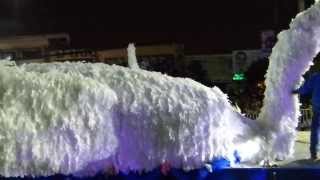 Carro alegórico de Villa Las Dunas Carnaval de San Antonio 2014