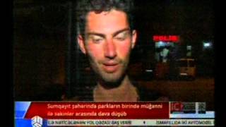 Parkda müğənni davası