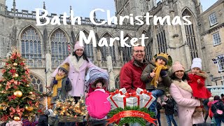 Visiting one of the BEST Christmas Market in Europe BATH, ENGLAND