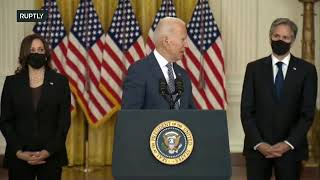 LIVE: Biden delivers remarks on evacuations from Afghanistan