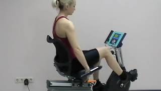 Велотренажер горизонтальный sportop B1100 avi