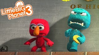 NIGHTMARE ON SESAME STREET | LittleBIGPlanet 3 Gameplay (Playstation 4)