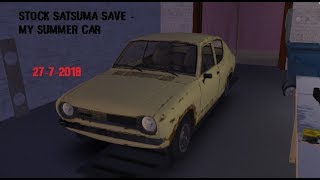 Stock Satsuma Save - my summer car 27-7-2018 (#18)