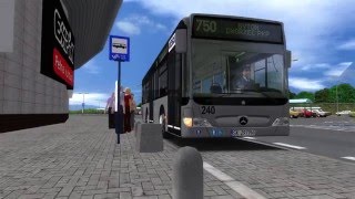 OMSI 2 - Mercedes-Benz 0530K Facelift - Bytom Reworked 1.00 [Logitech G27/TrackIR]