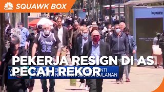 Pekerja "Resign" di AS Pecah Rekor