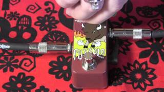 Zvex Fuzzolo mini fuzz pedal demo with R9 Les Paul