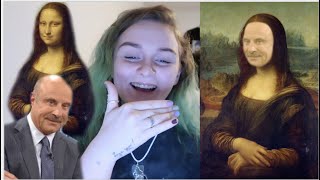 photoshopping people into the mona lisa